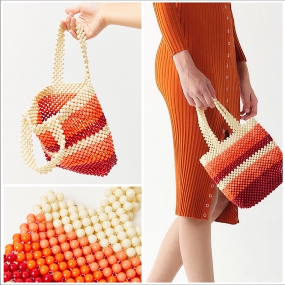 Urban Outfitters Handbags - UO Beaded Mini Tote Bag